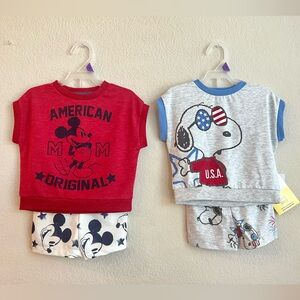 New Toddler Boy Americana Clothes 2T